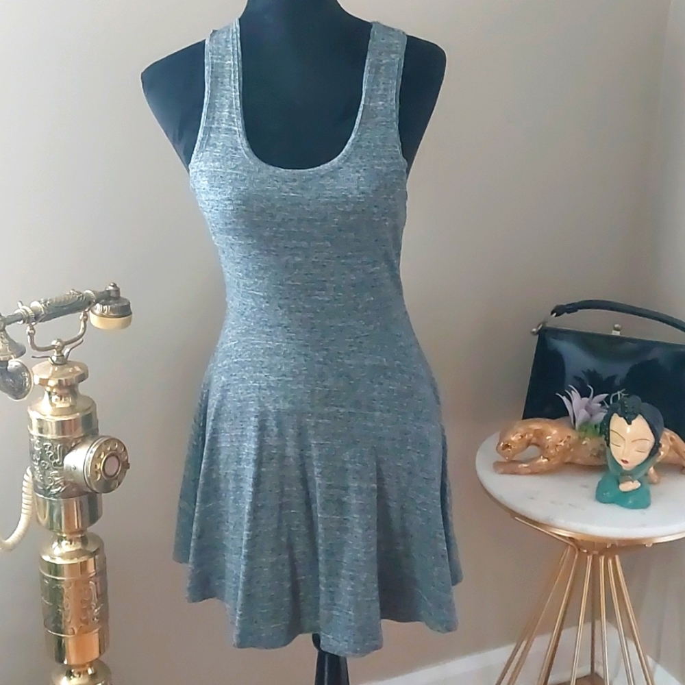 Forever 21 Jersey knit Gray dress size Medium